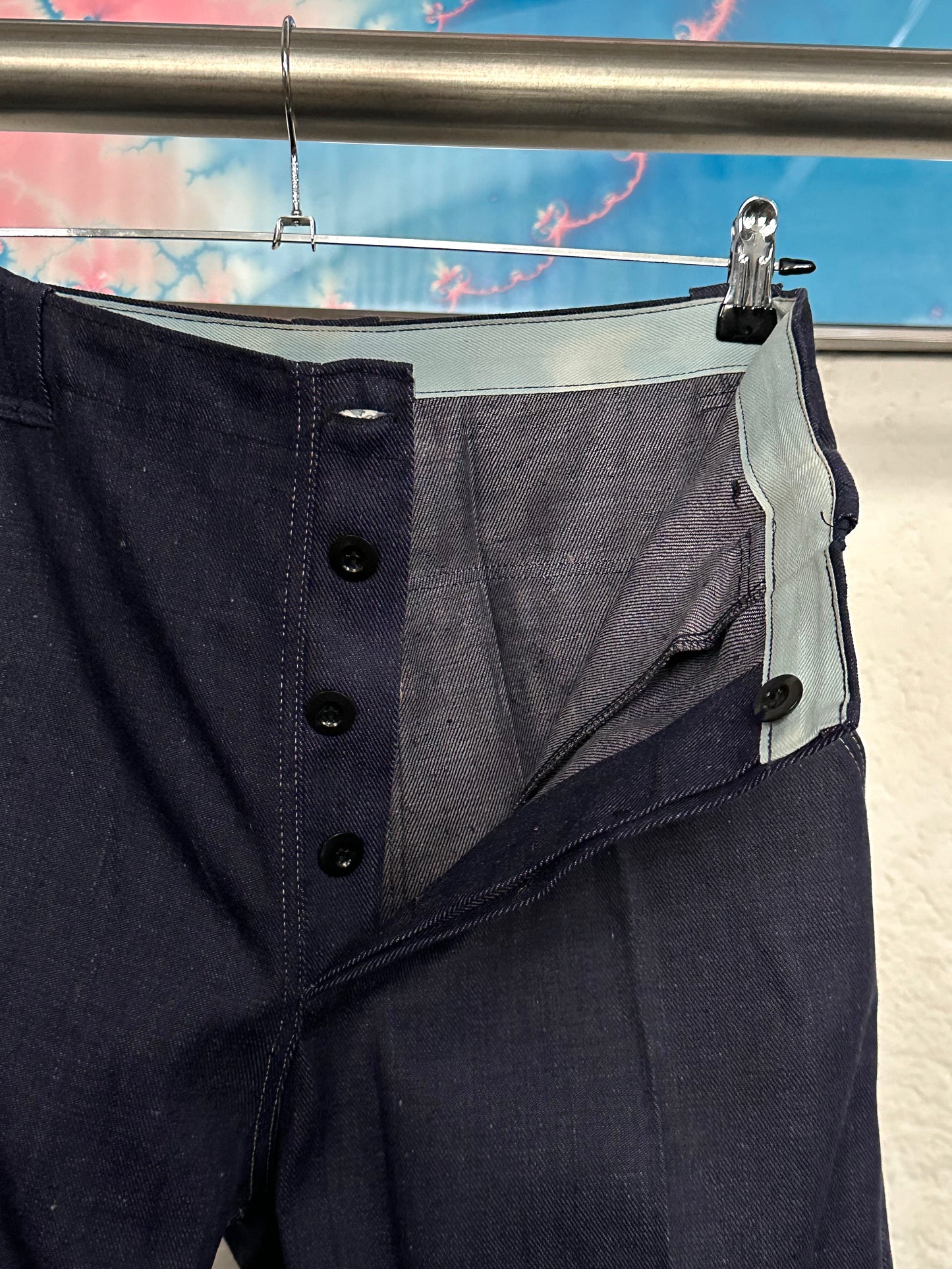 Vintage East German Denim Workwear Set-Up
