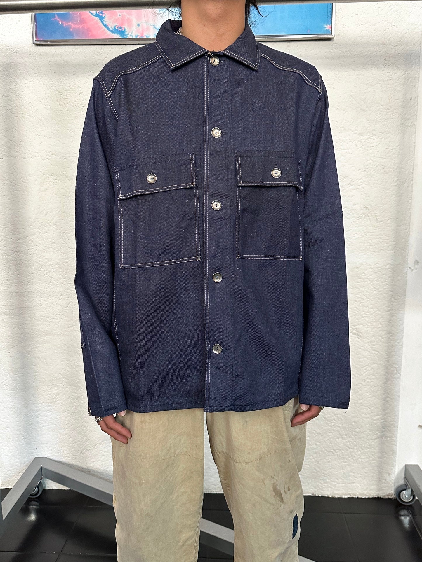 Vintage East German Denim Workwear Set-Up
