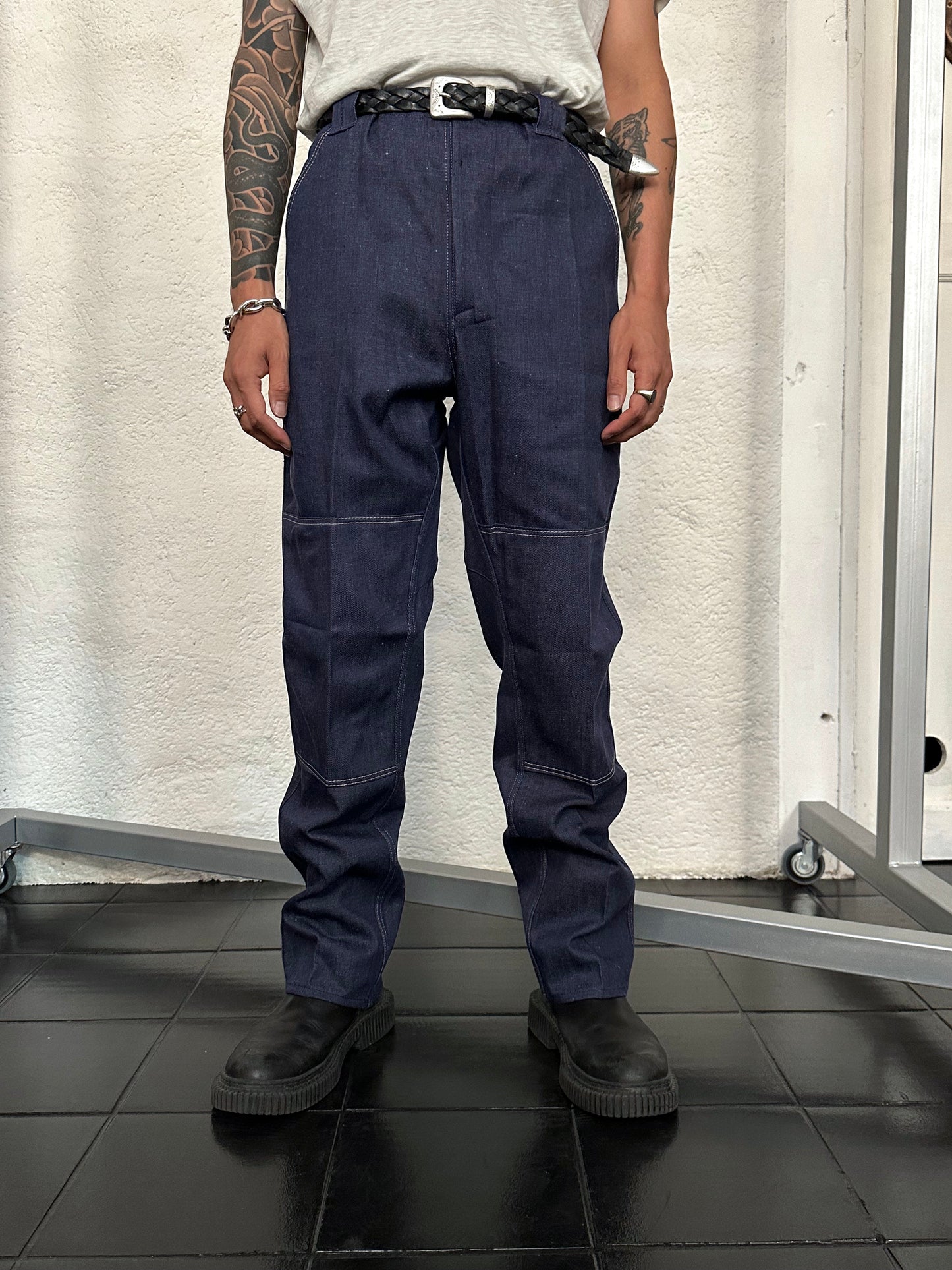 Vintage East German Denim Workwear Set-Up