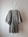 gray cotton dress