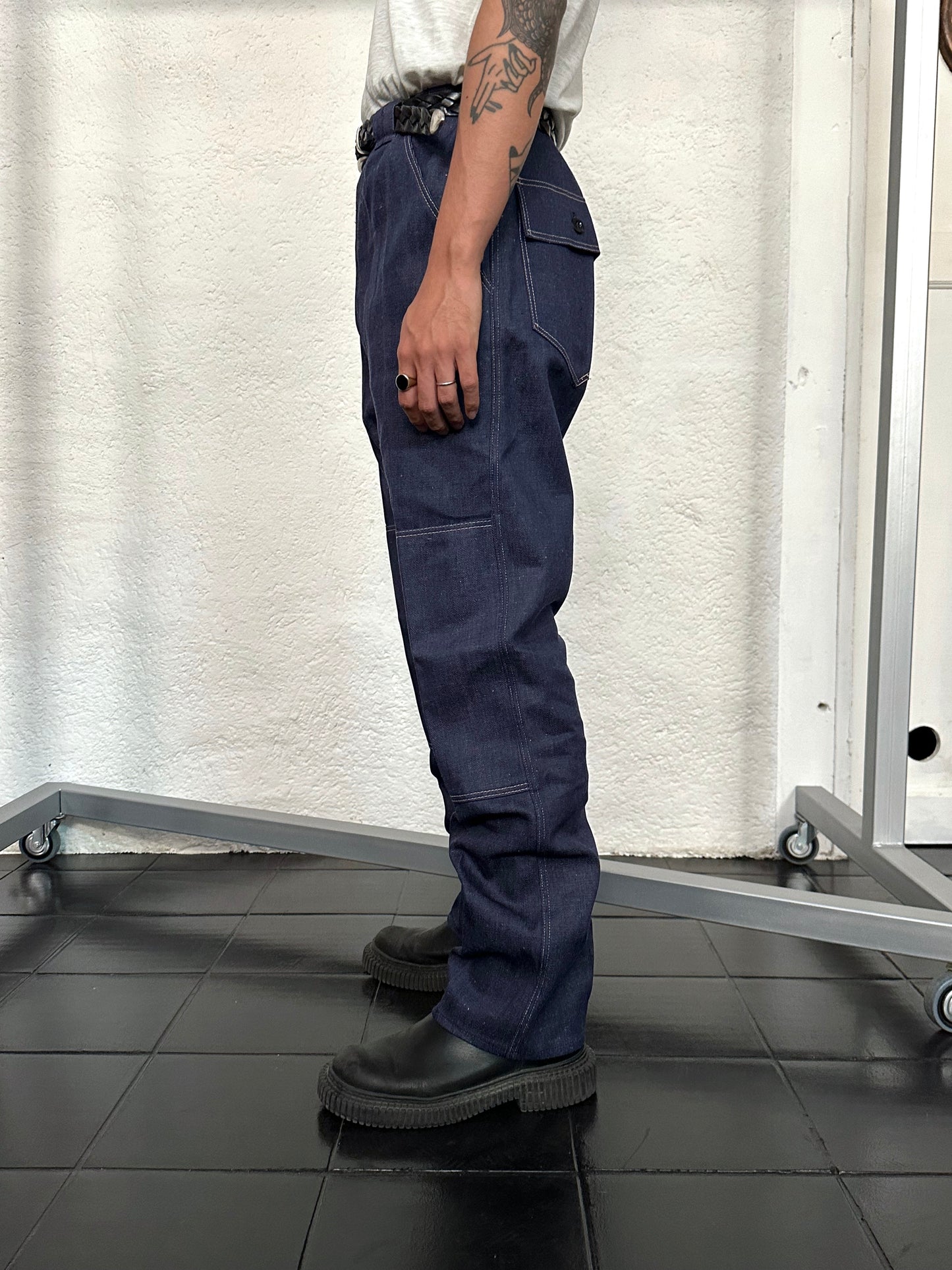 Vintage East German Denim Workwear Set-Up