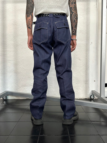 Vintage East German Denim Workwear Set-Up