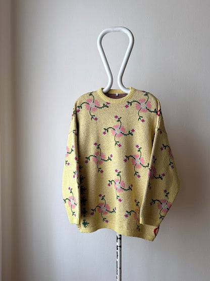 OXBOW chandail jacquard sweater made in France