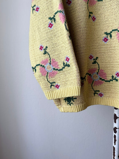 OXBOW chandail jacquard sweater made in France