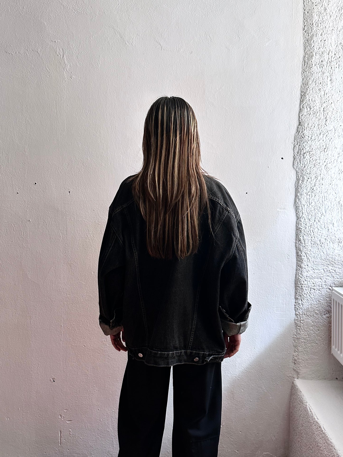 GUESS big black denim made in USA