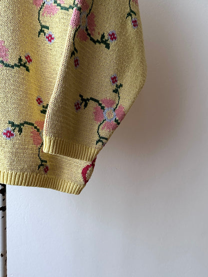 OXBOW chandail jacquard sweater made in France