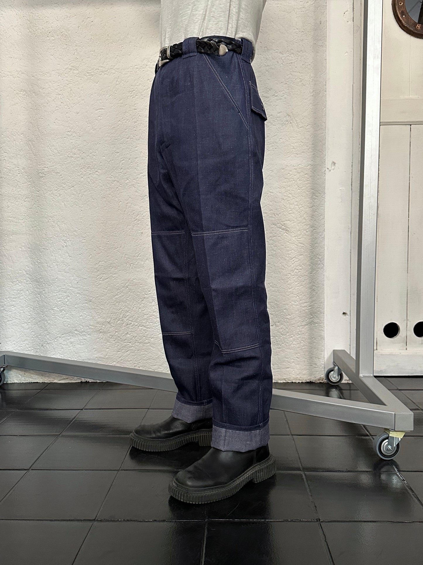 Vintage East German Denim Workwear Set-Up