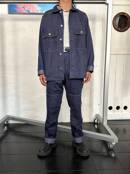 Vintage East German Denim Workwear Set-Up