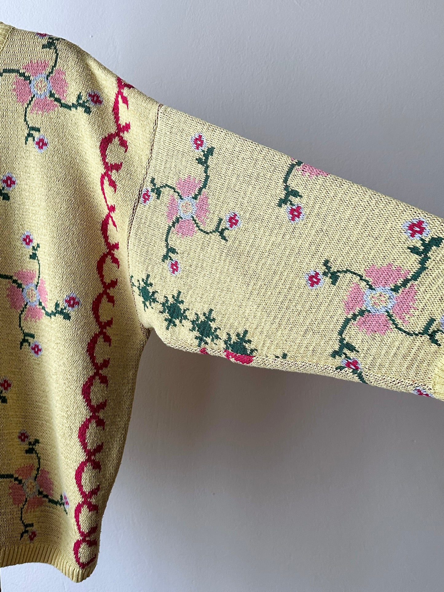 OXBOW chandail jacquard sweater made in France