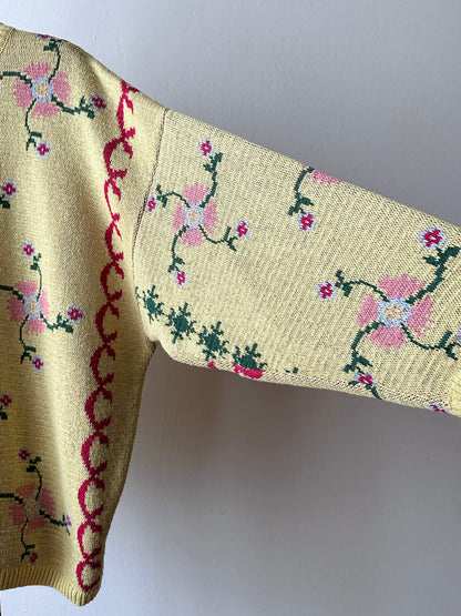 OXBOW chandail jacquard sweater made in France