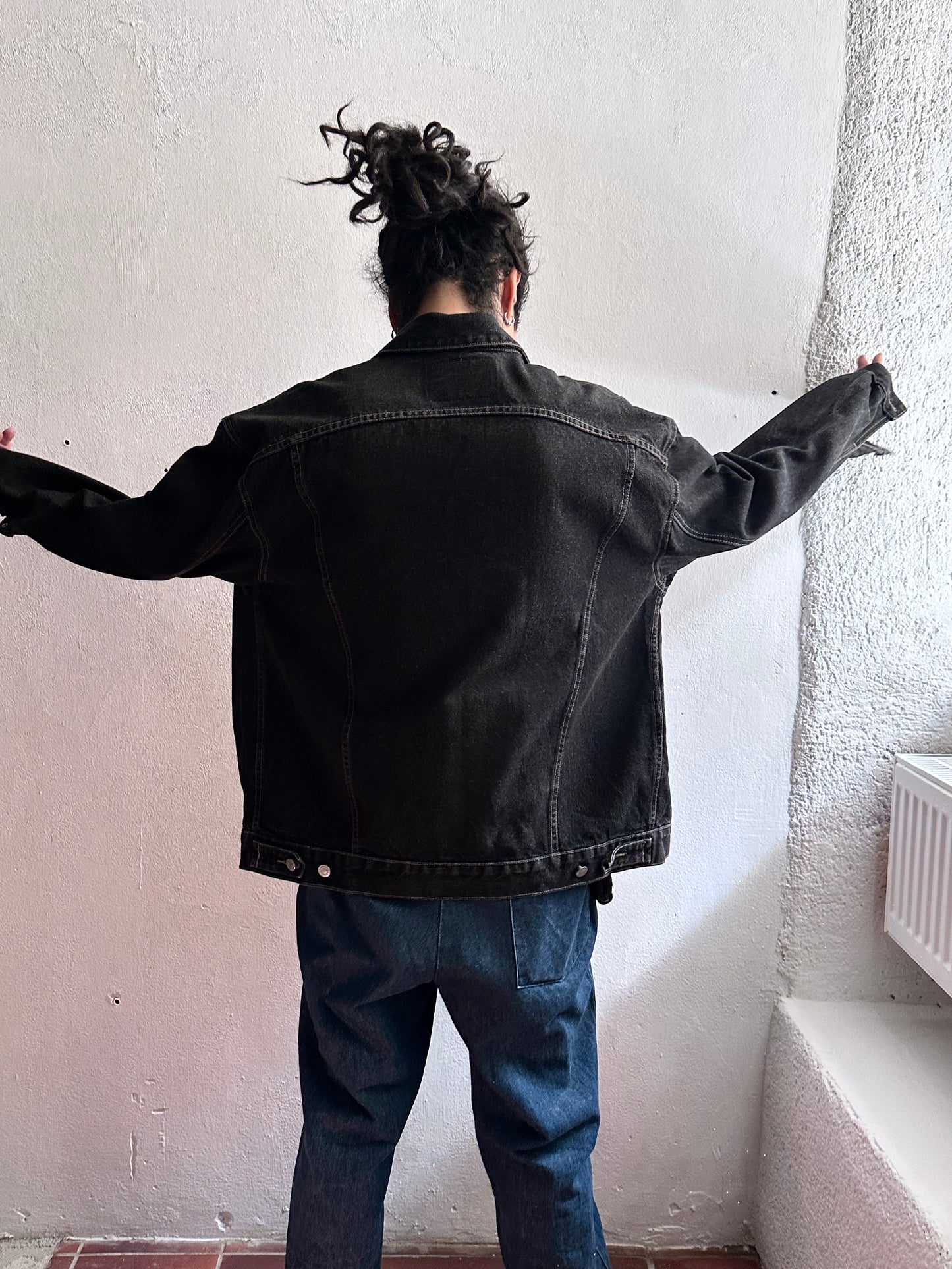 GUESS big black denim made in USA