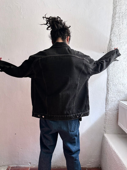 GUESS big black denim made in USA