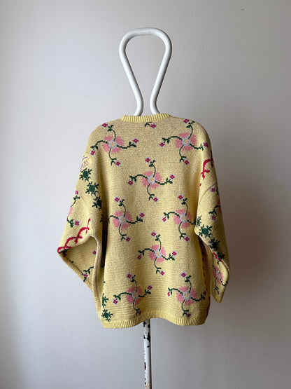 OXBOW chandail jacquard sweater made in France