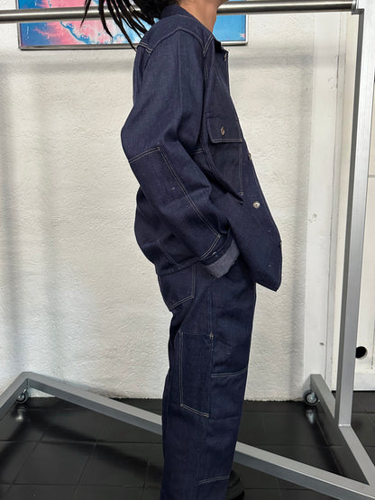 Vintage East German Denim Workwear Set-Up