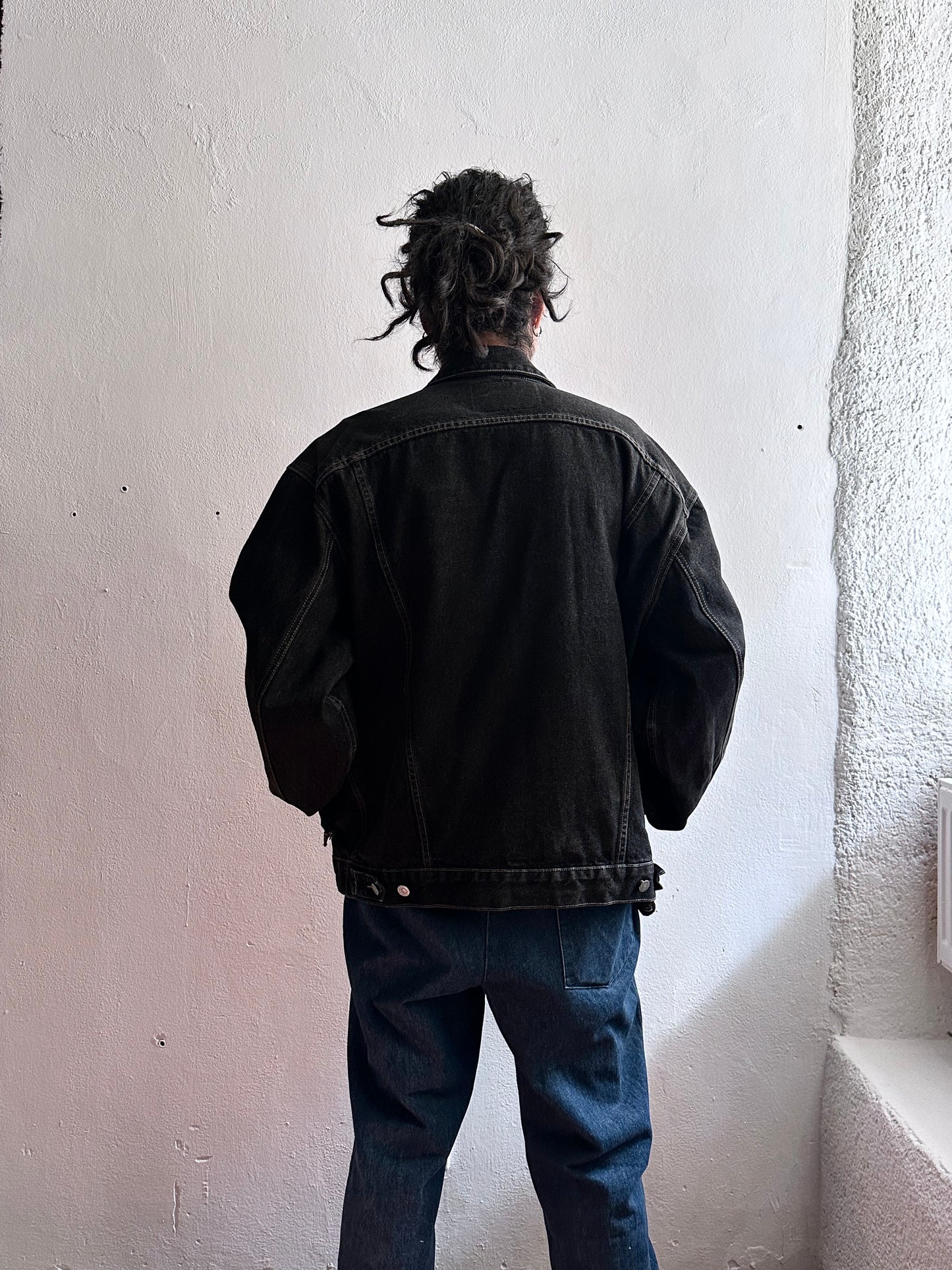 GUESS big black denim made in USA