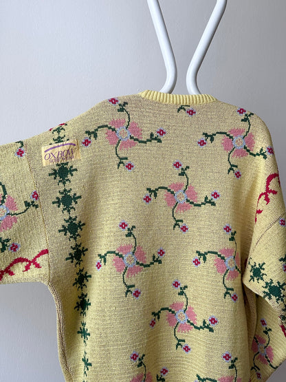 OXBOW chandail jacquard sweater made in France