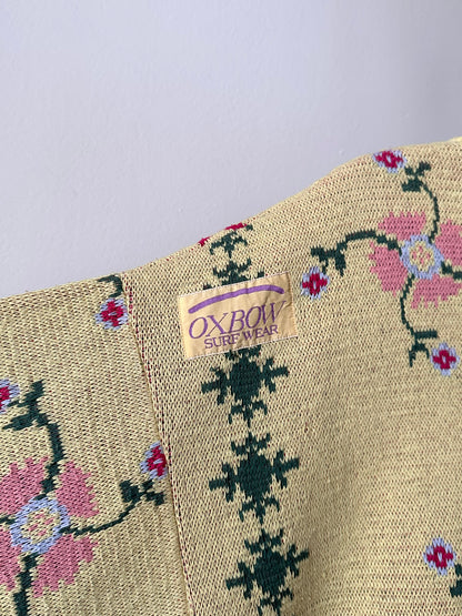 OXBOW chandail jacquard sweater made in France