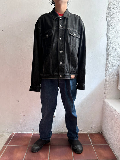 GUESS big black denim made in USA