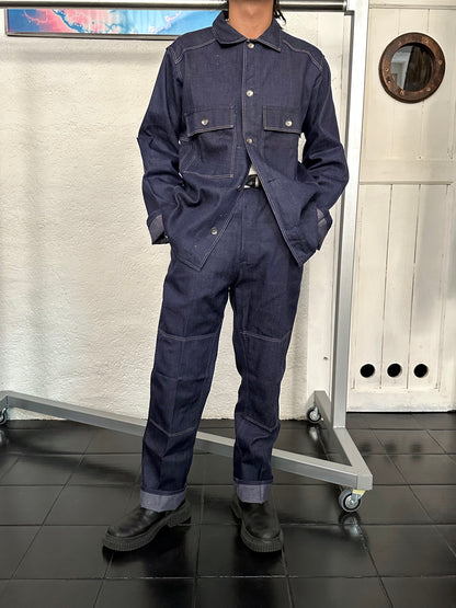 Vintage East German Denim Workwear Set-Up