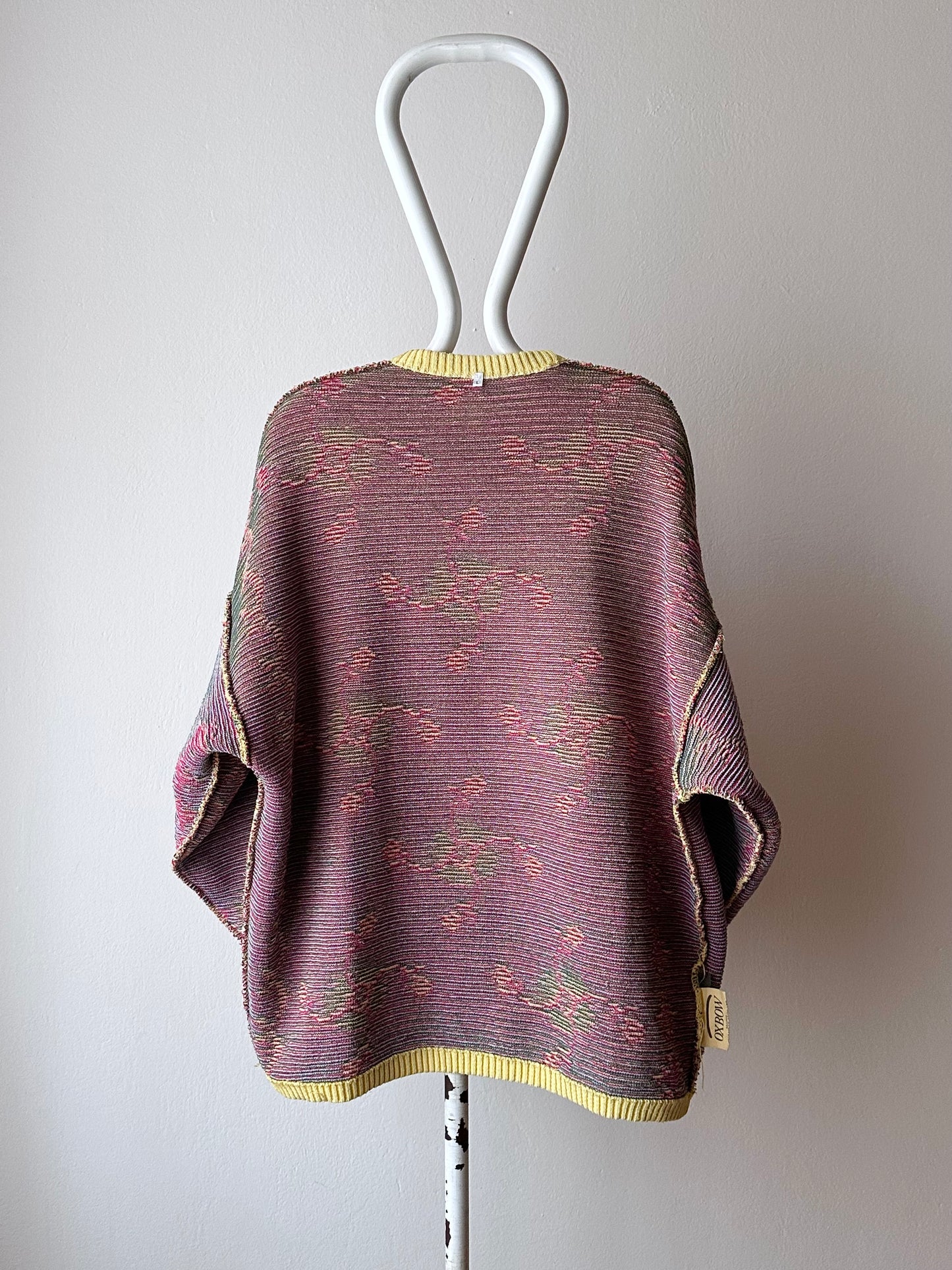 OXBOW chandail jacquard sweater made in France