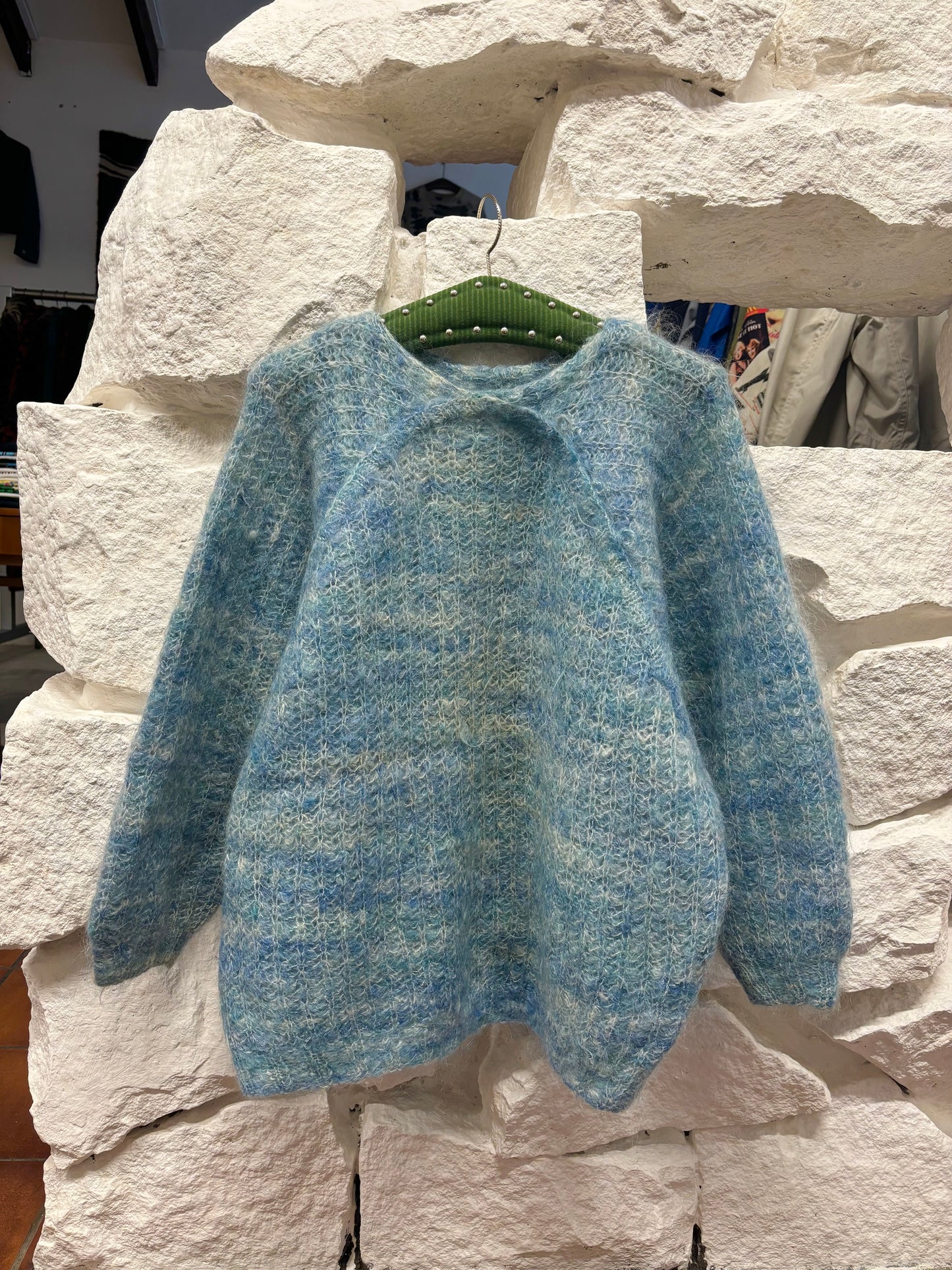 mohair raglan sweater