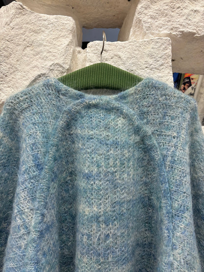 mohair raglan sweater