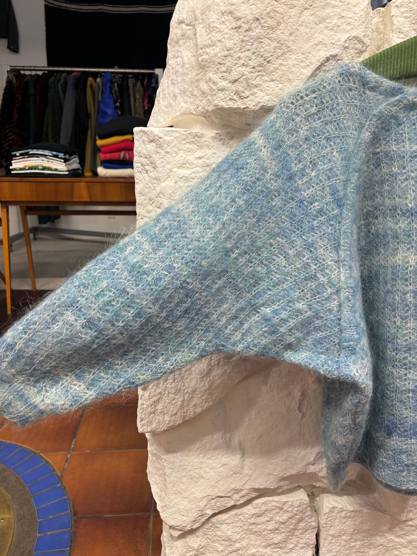 mohair raglan sweater