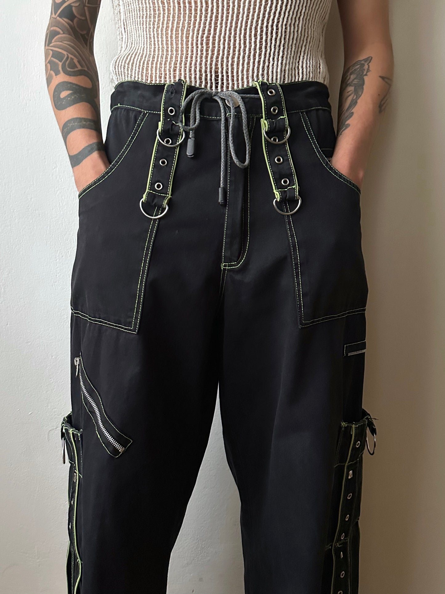 90s Cotton trousers - w32