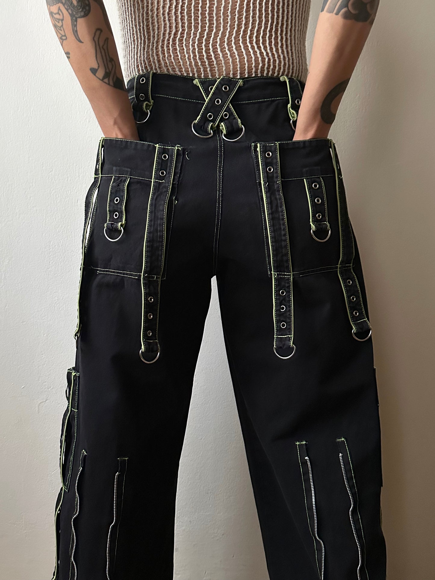 90s Cotton trousers - w32