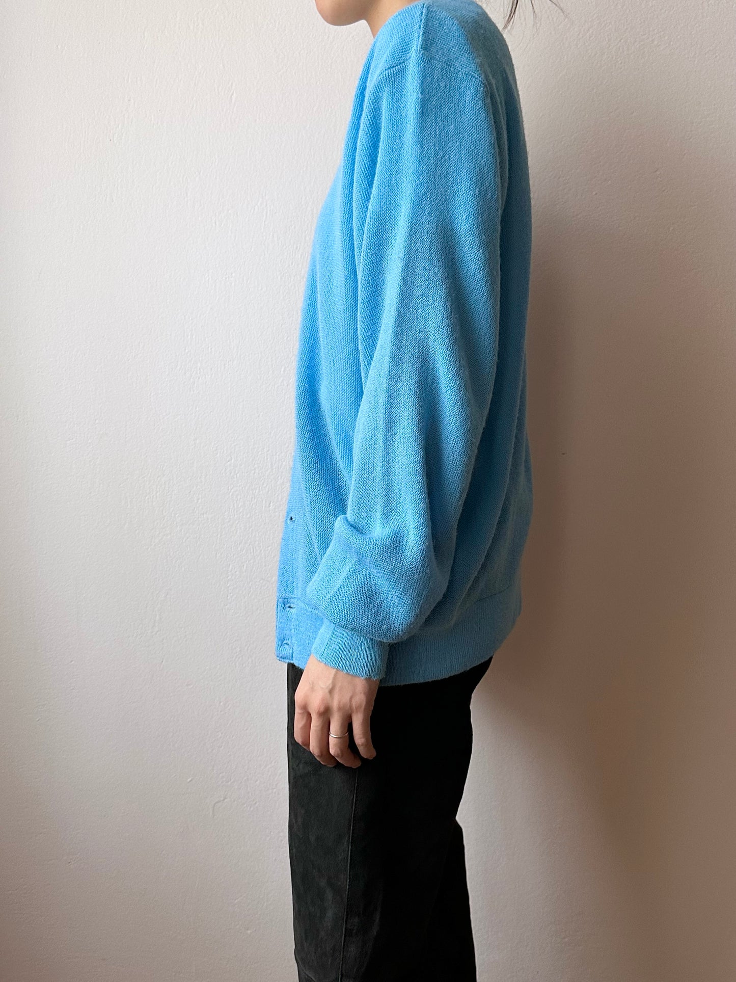 70s The Fox JC Penny acryl cardigan