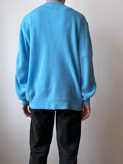 70s The Fox JC Penny acryl cardigan