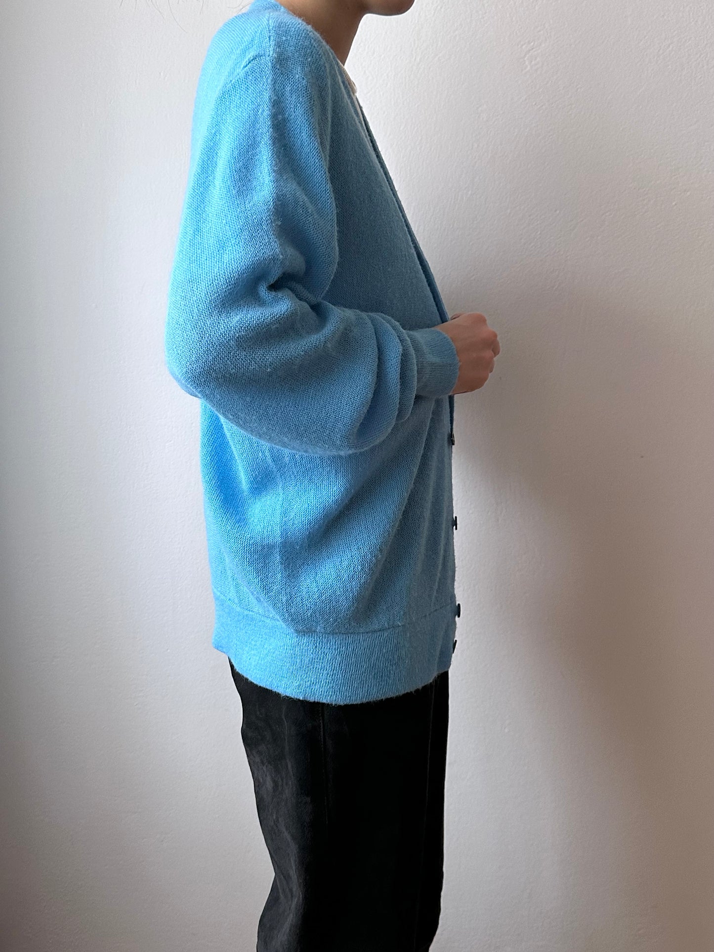 70s The Fox JC Penny acryl cardigan