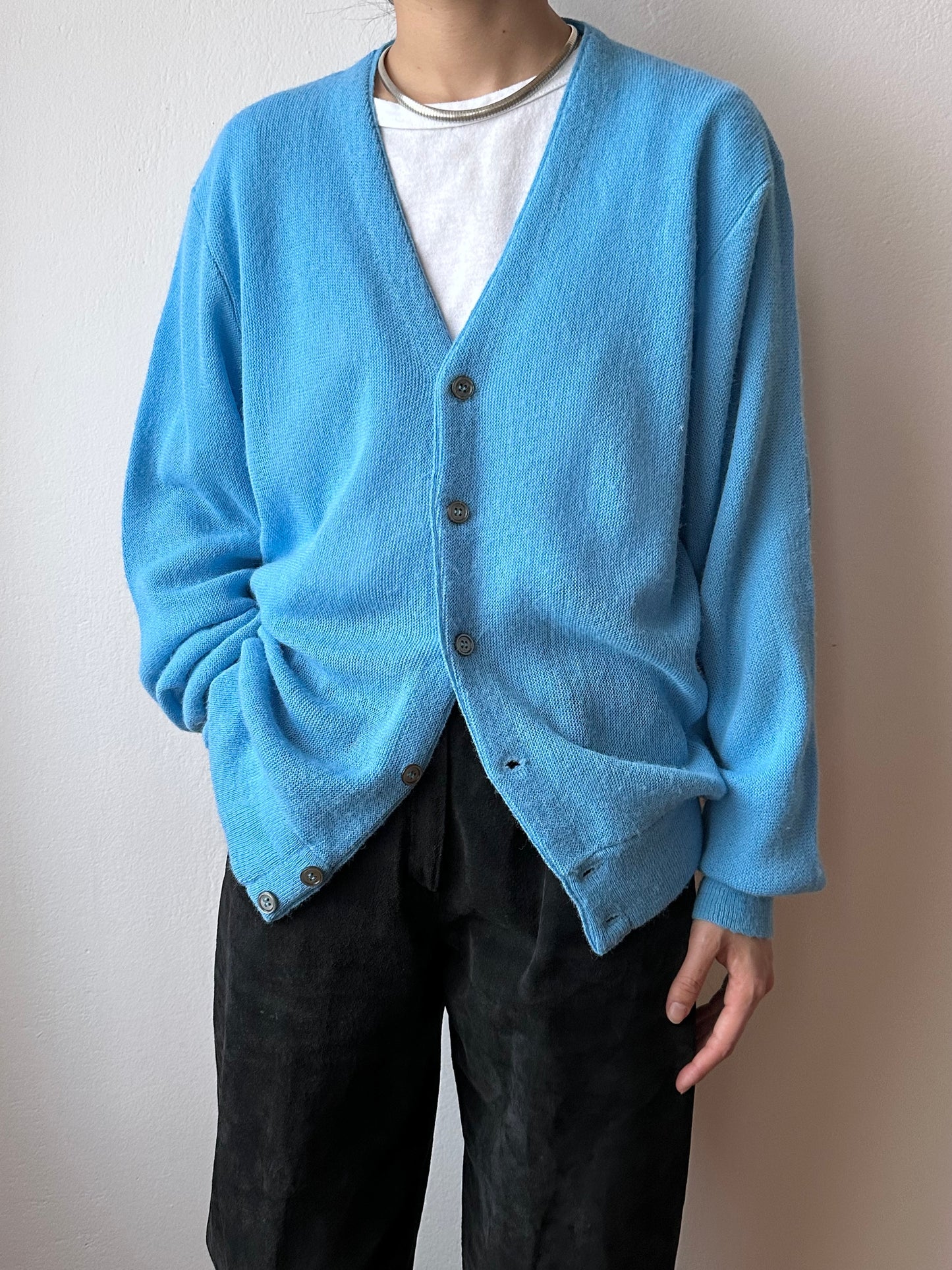 70s The Fox JC Penny acryl cardigan