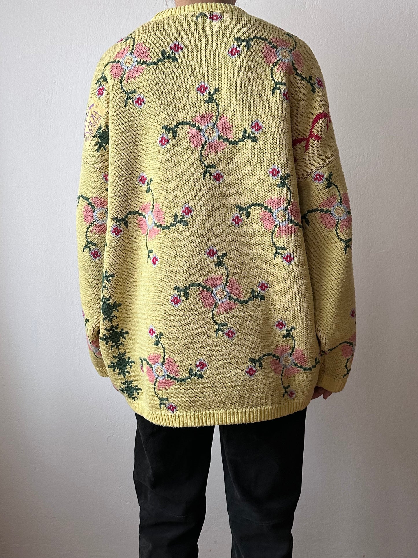 OXBOW chandail jacquard sweater made in France