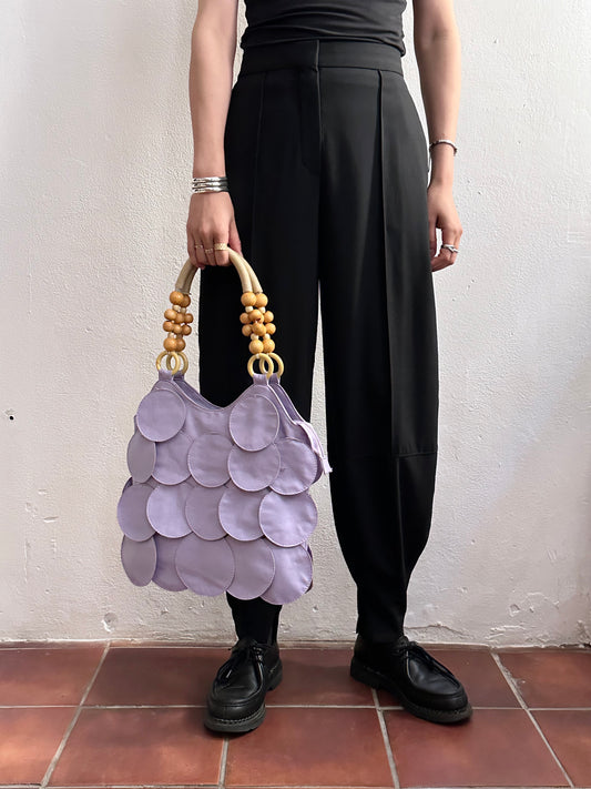 grapes hand bag