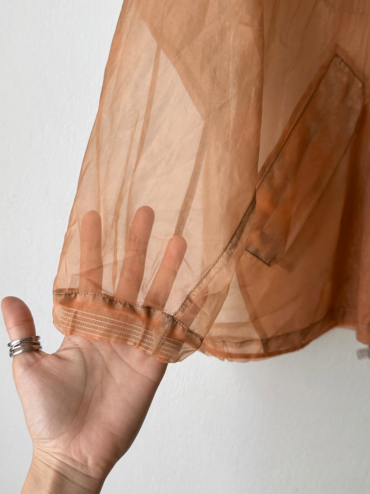 very sheer parka