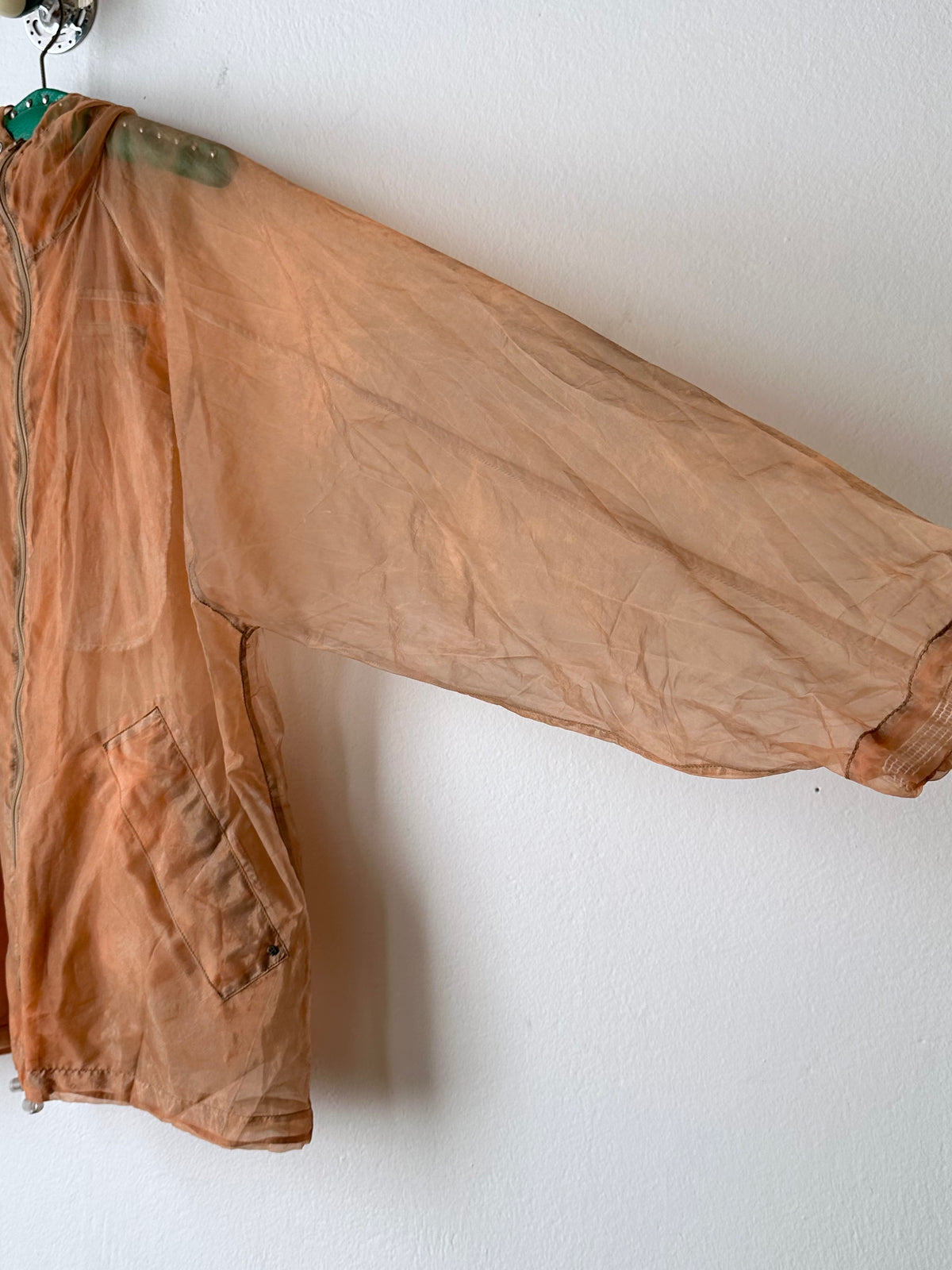 very sheer parka
