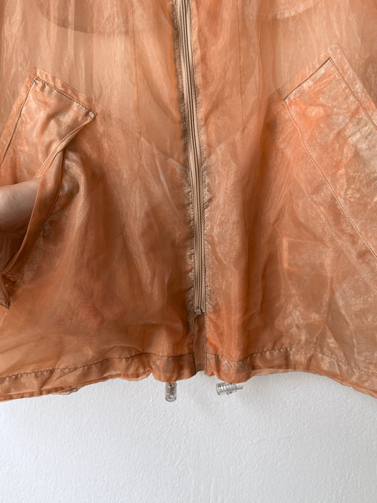 very sheer parka