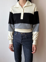 80s acryl wool top