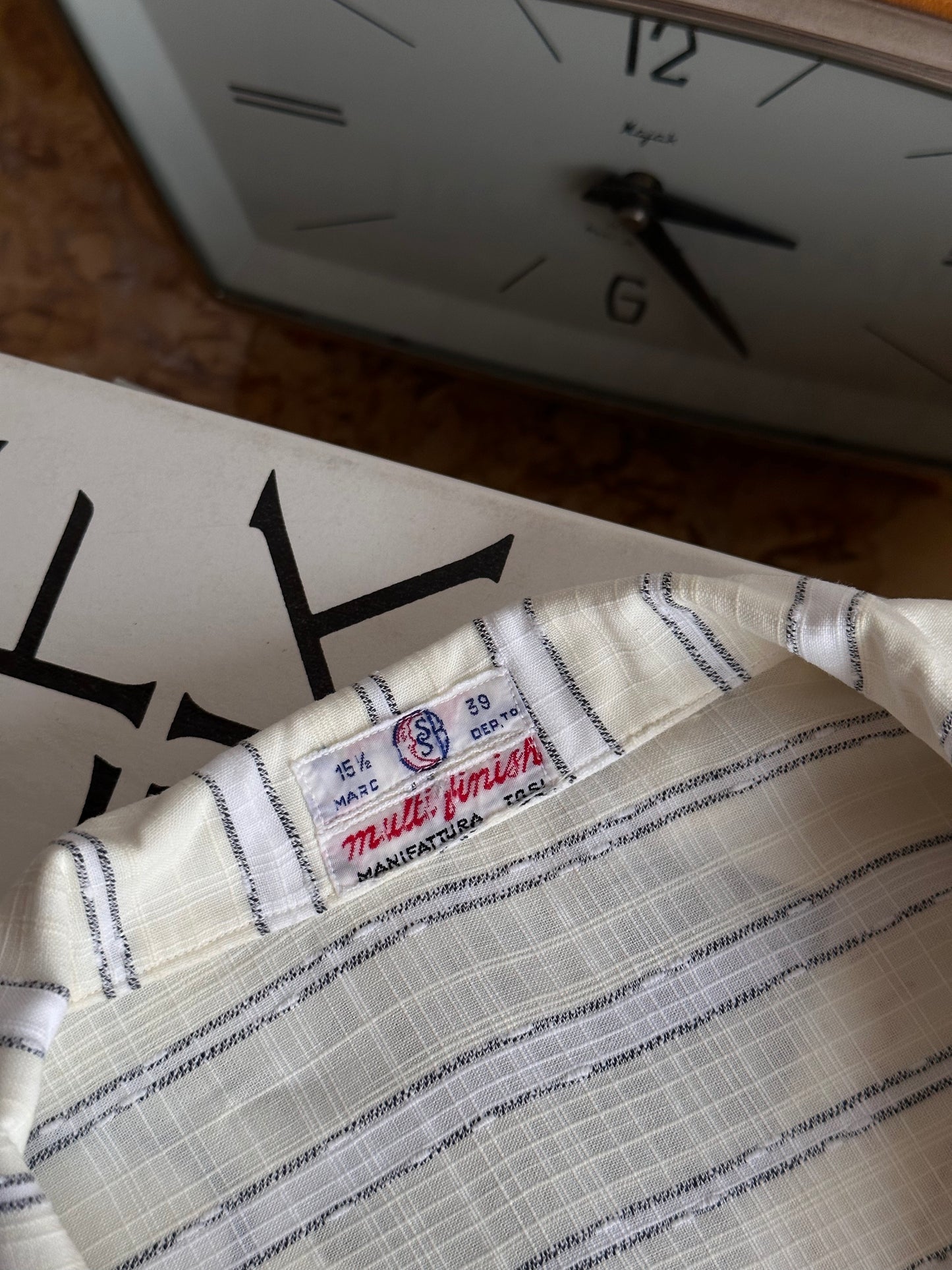 70s Open collar shirt