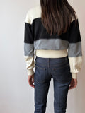 80s acryl wool top