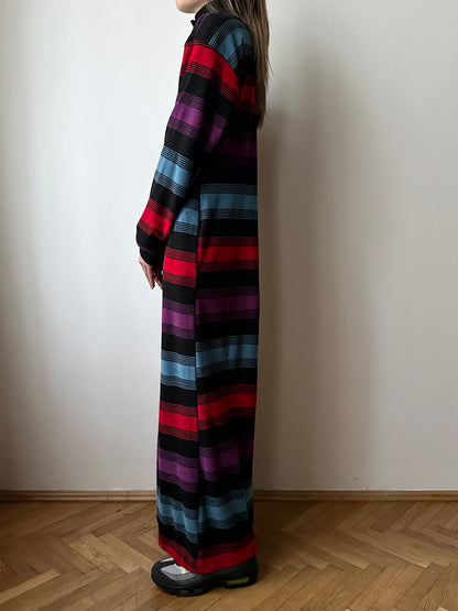 1980s Rasurel pile dress made in France