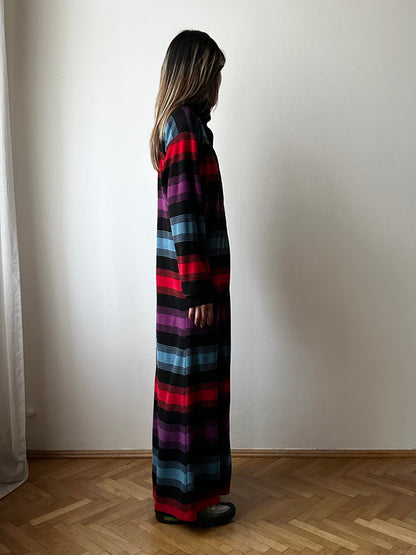 1980s Rasurel pile dress made in France