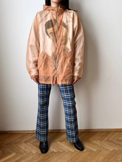 very sheer parka