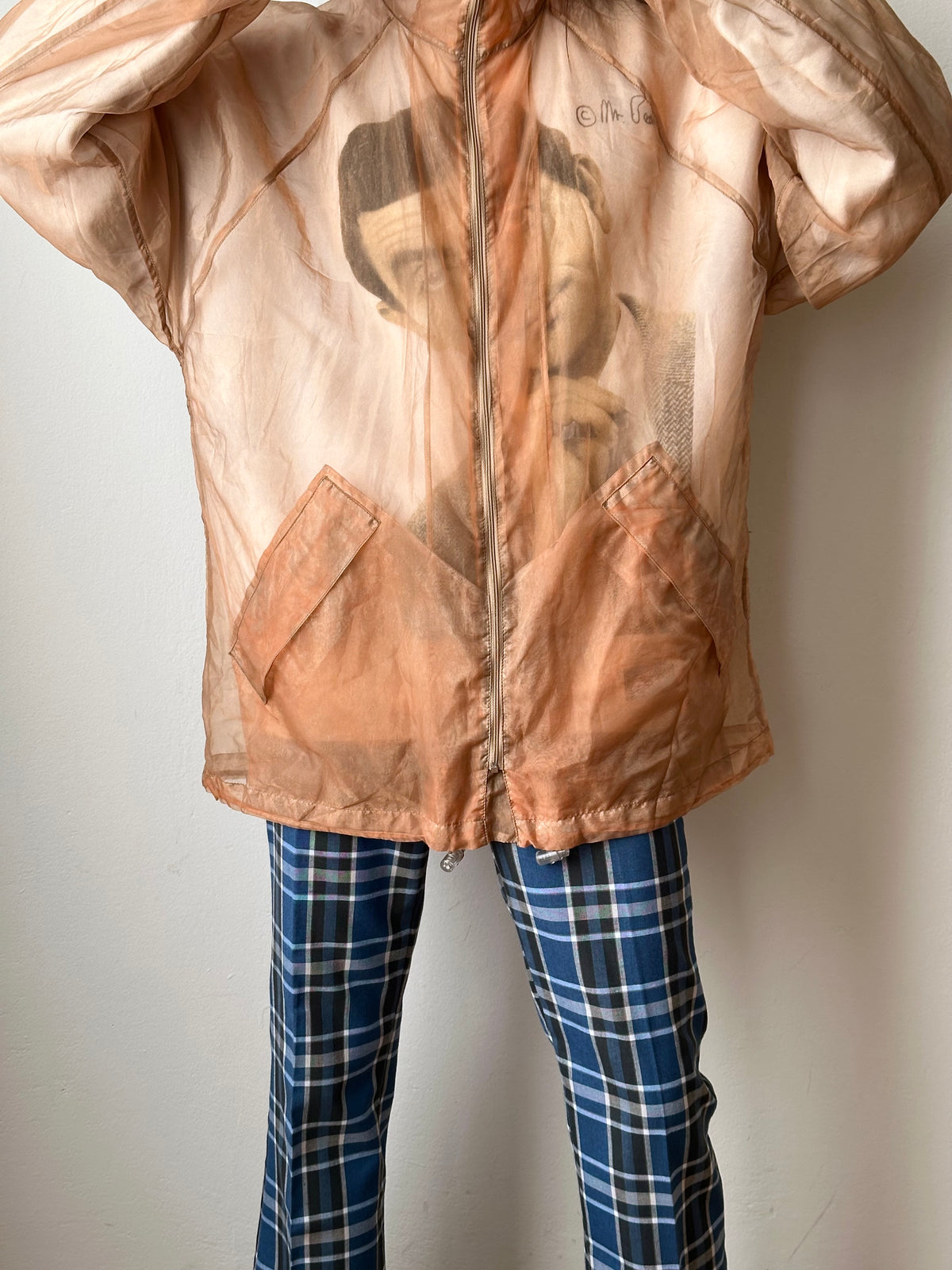 very sheer parka