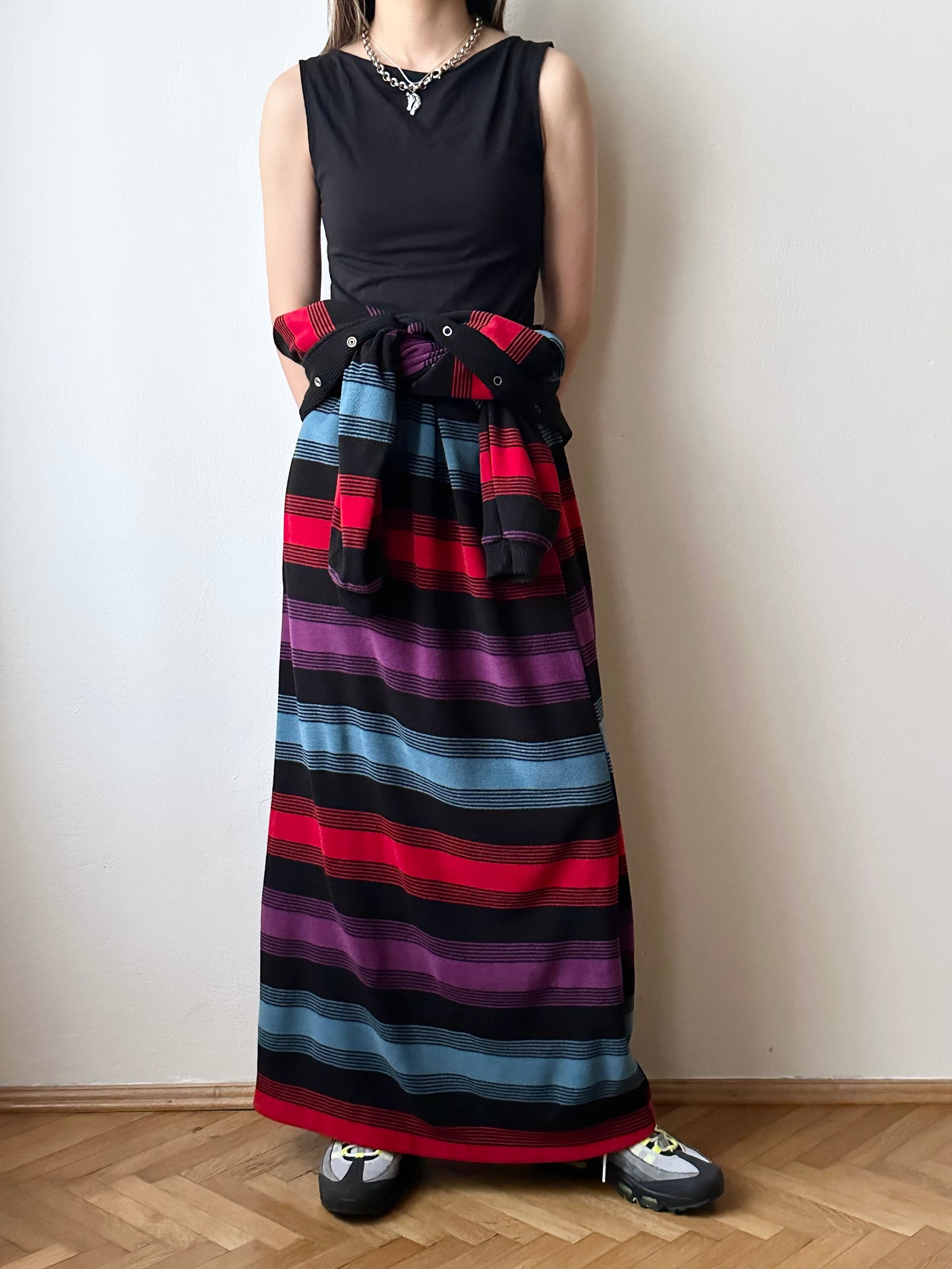 1980s Rasurel pile dress made in France