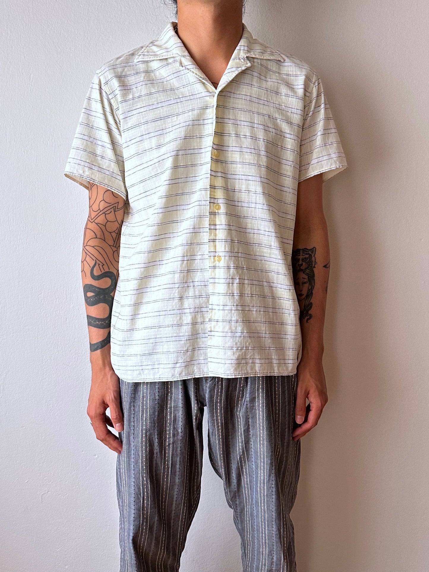 70s Open collar shirt