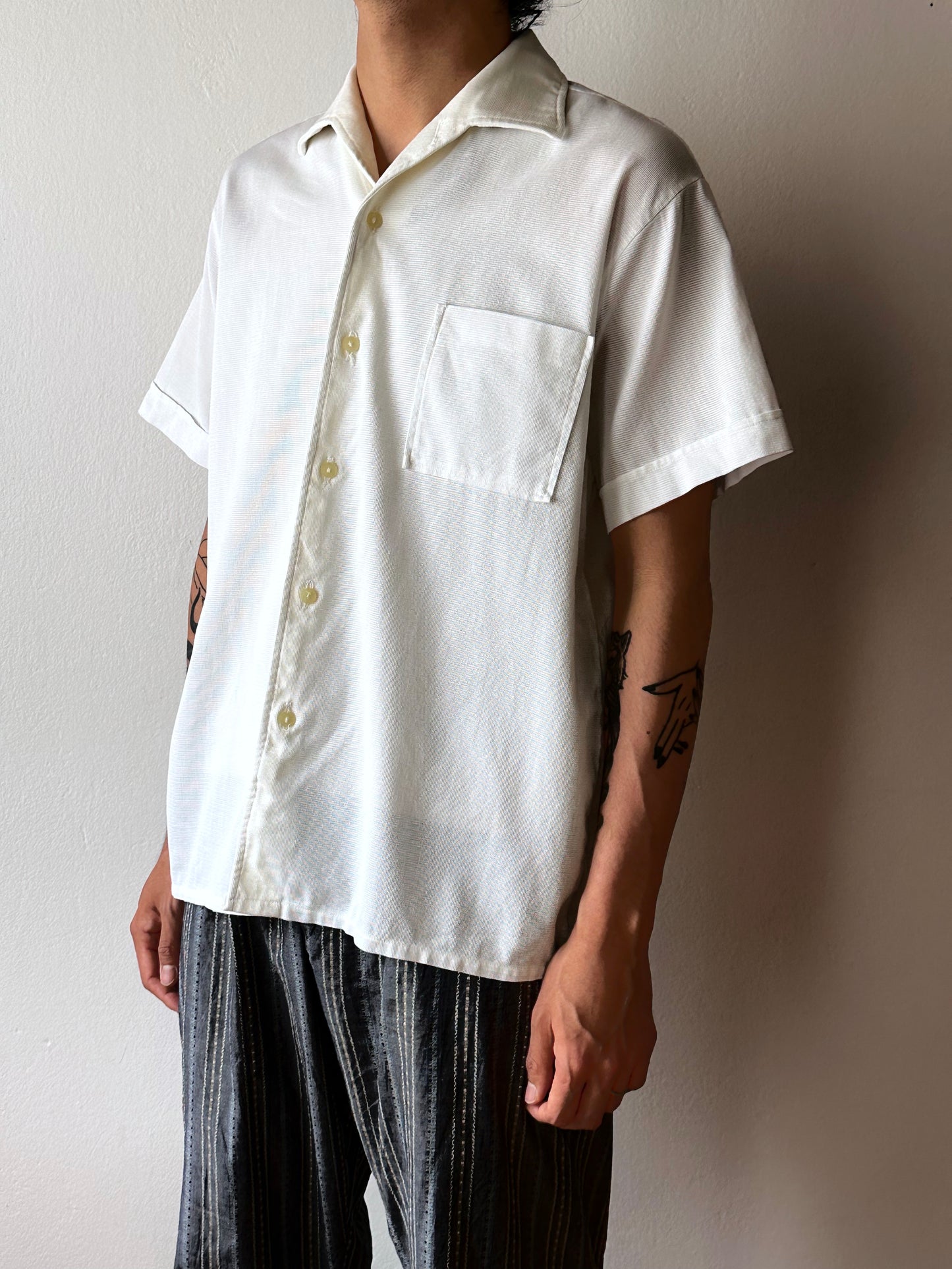 70s Open collar shirt