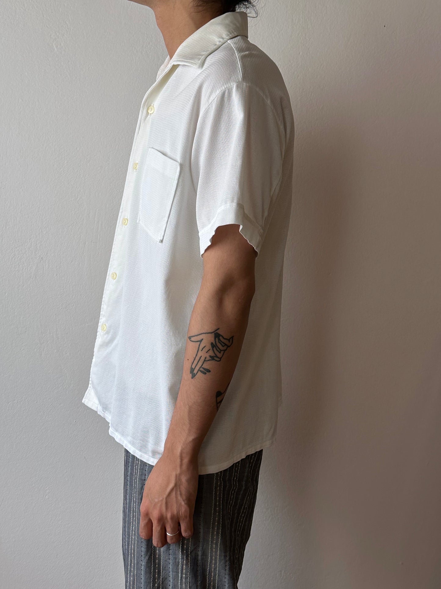 70s Open collar shirt