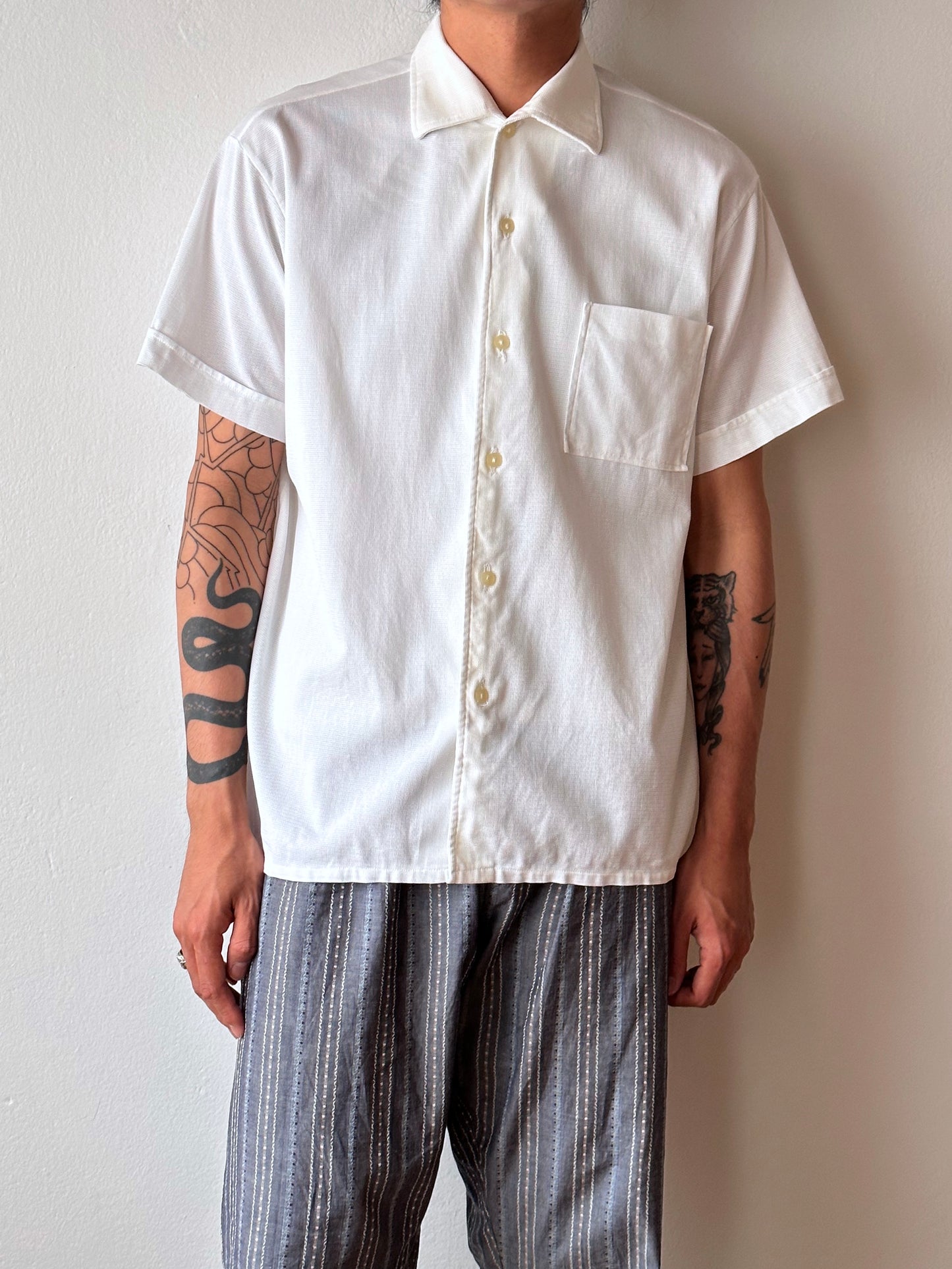 70s Open collar shirt